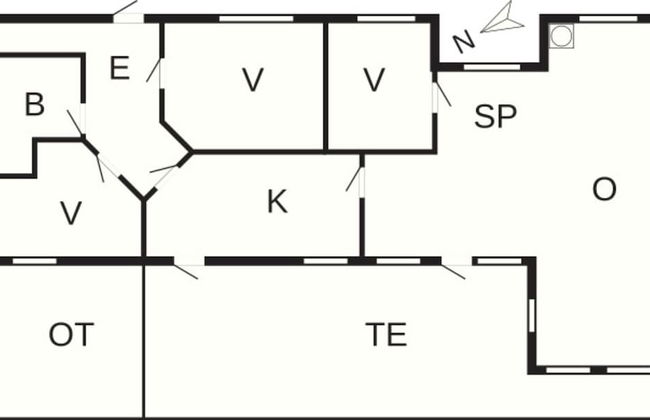 6 Person Holiday Home in Store Fuglede - Foto 2