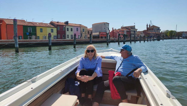 Paseo en barco por la isla Pellestrina - Foto 3, Disfrutando del paseo en barco por la isla Pellestrina