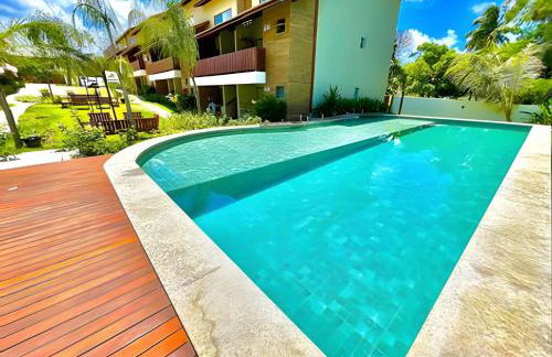 Imóvel Novo, 4 Quartos, Ar Condicionado em todos ambientes - Cond. Fechado - Guarajuba-BA - Foto 2