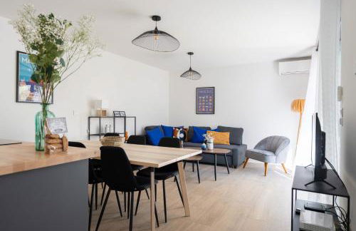 La Maison du Parc I Standing 3 chambres 8 pers Parking Clim Wifi Vélodrome - Foto 1