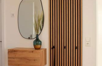 Großes Apartment mit Küche, Dusche, Badewanne, Balkon, Parkplatz vor dem Haus, ruhig gelegen, ADA4 - Foto 60