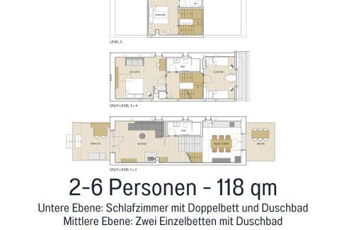 Landloft Linum - Ausgebaute Scheune mit Aussicht, Naturpool, Kamin, Sauna, Luxusausbau, handverlesene MidCentury Möbel & Kunst - Photo 29