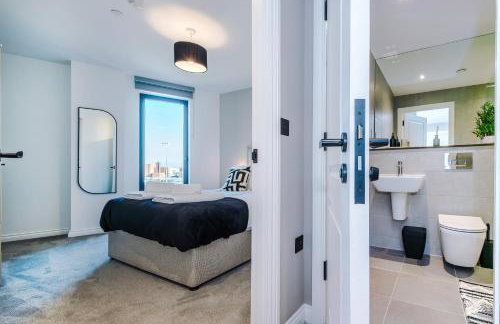 Bright Leeds City Centre 2-Bed Apt, Super-fast Wifi - Foto 15