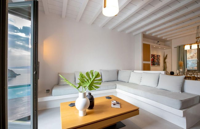 Phos Villas Tinos - Selene Villa With Private Pool and Sea View 96m - Foto 13