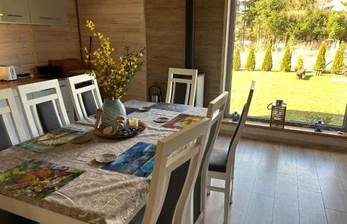 Mazury Dom Oluś nad jeziorem Sasek Wielki z gorącą balia z funkcją jakuzzi - Foto 40