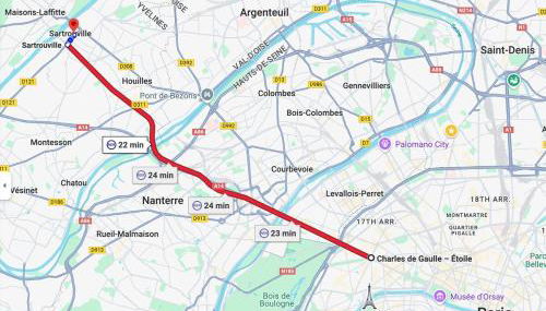 Jerickais - Cozy Studio - Sartrouville - 7 min RER - Foto 5