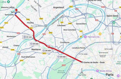 Jerickais - Cozy Studio - Sartrouville - 7 min RER - Foto 5