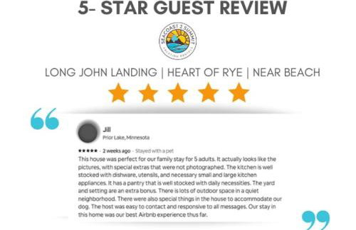 Long John Landing - Heart of Rye - Near Beach - Foto 33