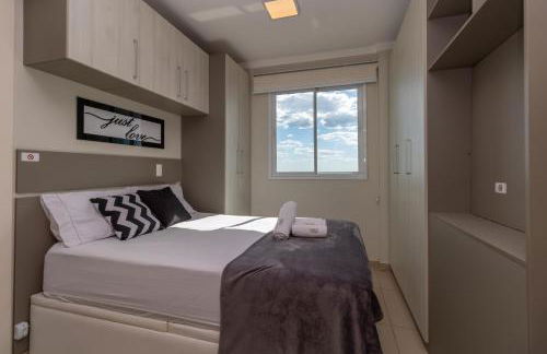 Pôr do sol 18º andar vista da cidade CENTRAL, Garagem NOVO - Foto 2