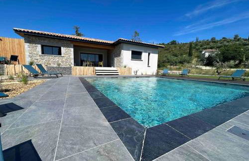 Villa la crozette 4 étoiles, climatisée avec grande piscine - Foto 22