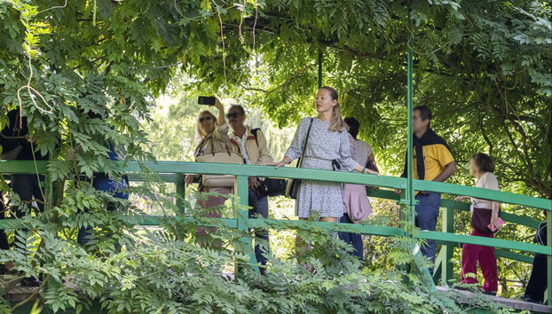 Casa de Monet en Giverny + Outlet McArthurGlen - Foto 3, Visitando los jardines de la Casa de Monet en Giverny