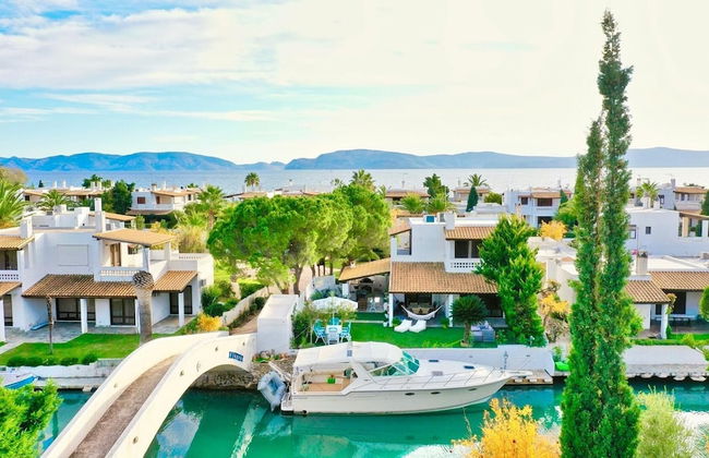 Villasonboard Dock Villa 3bed Sleeps8 Porto Hydra - Foto 14