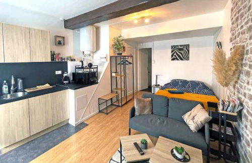 Cosy Studio - Cœur de Moret - Bord du Loing à pied - Foto 9