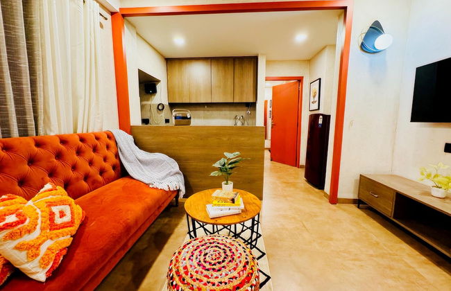 Home Escape 1BHK Retreat Nr Saket Square - Foto 6