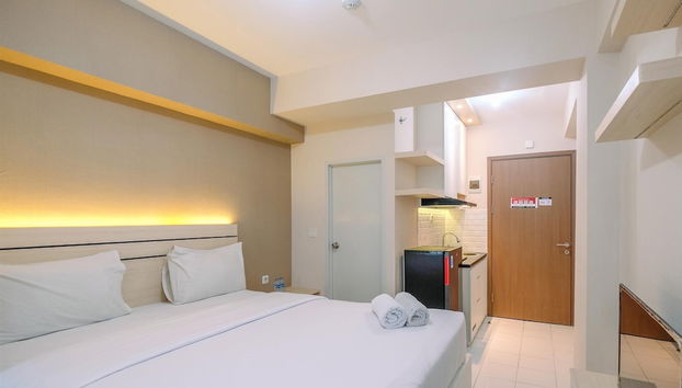 Comfort and Simply Studio Apartment at Podomoro Golf View - Foto 2, Quarto