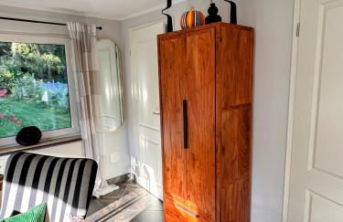 Sunlit Garden - Ruhig am Wald nahe Warnow Rostock - Kamin - Foto 47