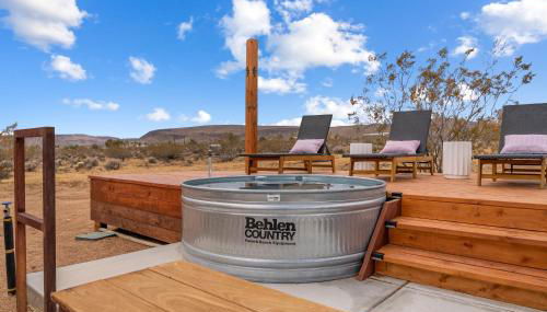 Hot Tub Fire Pit Cowboy Pool Desert Escape - Foto 3