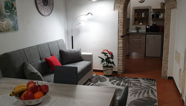 Zona de estar del vestíbulo