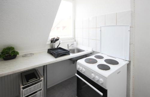 ALFA 2 Zimmer Apartment Stuttgart 2BR TV WIFI WM nahe Daimler l WIFI & SmartTV I 2 Rooms l Bathroom I Kitchen - Foto 12