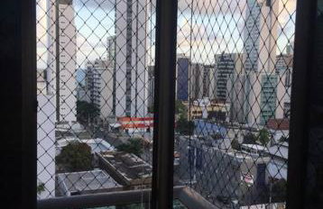 Flat 02 quartos em Boa Viagem, 2 min a pé da praia - Foto 19