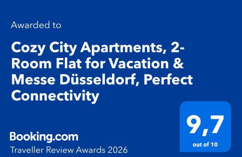 Cozy-Stay I, 2-Room Flat for Vacation & Messe, Düsseldorf, Perfect Connectivity - Foto 2