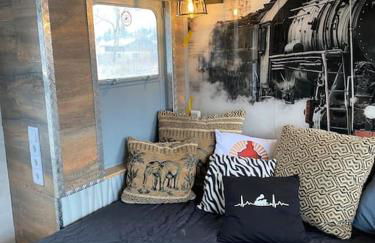 Gleis 2, Waggon mit Ofen, optional mit Whirlpool und Sauna - Foto 7