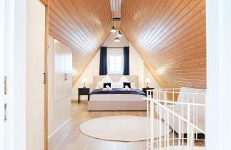 NEU Deluxe Suite Münsterblick, Maisonette, Kingsize Bett, Küche, Netflix, Aussicht, E-Kamin - Foto 7