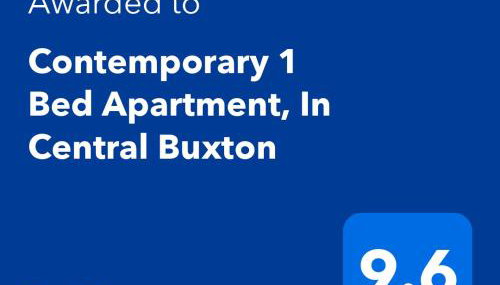 Contemporary 1 Bed Apartment, In Central Buxton - Foto 5