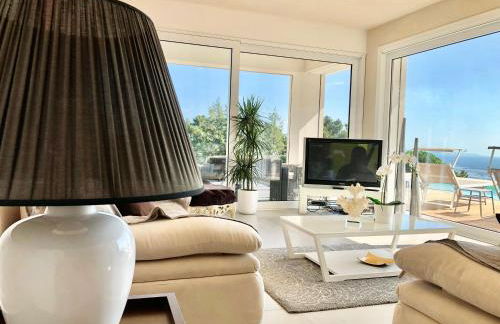 Villa Olympia Pool Sea View Mountains Lake Nature Sleeps 8 Air Conditioning Wi-Fi - Foto 9