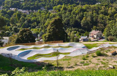 Studio vue montagnes RDC piscine - Foto 8