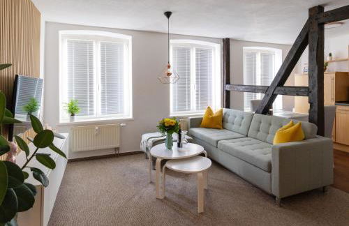 Schlosskönig - Modernes & zentrales Apartment mit Balkon und Arbeitsplatz - Foto 40