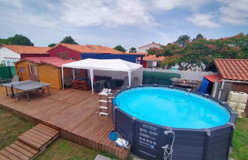 Maison familiale 4 chambres, proche commerces et plage - Foto 5