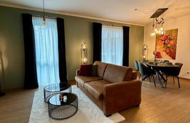 Klinik & Kurpark Parkplatz Barrierefreies Apartment Boxspringbett - Foto 11