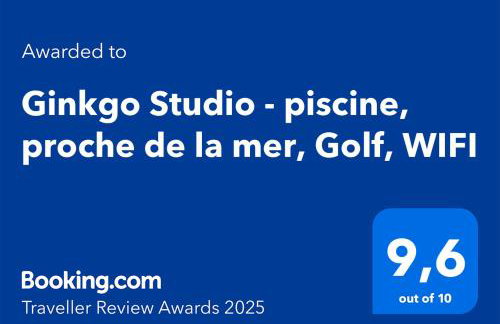 Ginkgo Studio - piscine, proche de la mer, Golf, WIFI - Foto 35