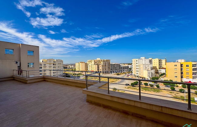 Ain Zaghouan Nd Superbe apt Avec Terrasse et vue - Foto 24