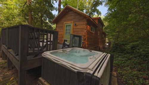 Papa Cabin Tiny Log Home Comfort In Rustic Bliss - Foto 2