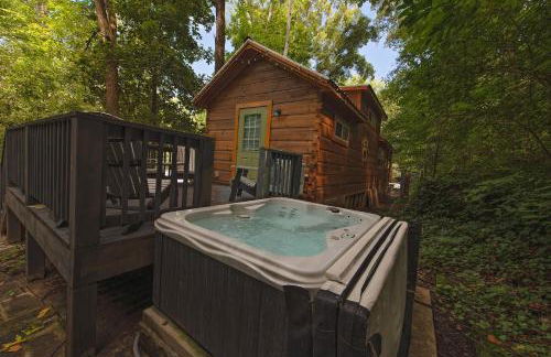 Papa Cabin Tiny Log Home Comfort In Rustic Bliss - Foto 2