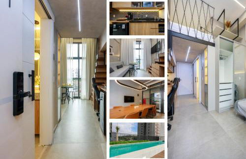 Studio prox Consulado EUA Metro Brooklin piscina - Foto 49