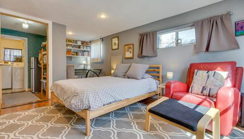 Platt Park Studio with Patio Walkable Location! - Foto 5