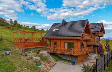 Houten Villa "ReisnaarPolen" Royaal ontbijt tevens Gluten Lactose vrij, Vega en diner mogelijk, sauna en Hottub - Foto 16