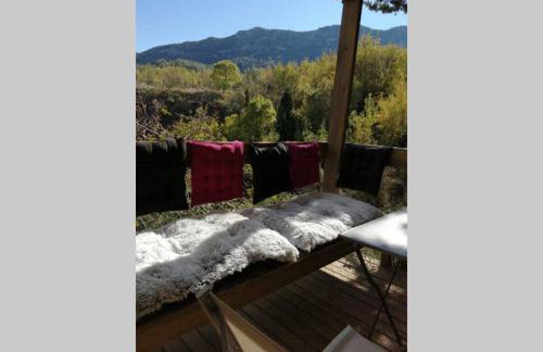 Studio 22 m2, terrasse vue montagne, dans propriété face au Lac du Salagou - Foto 8