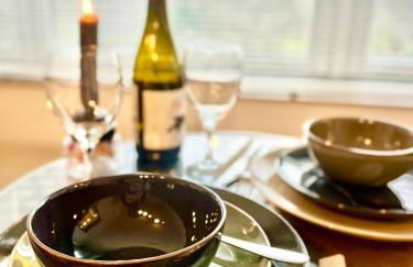 DOMspitzen-BLICK, cooles 2 Zimmer Apt mit Indoor-Swimmingpool auf dem Dach, Küche und Smart-TV - Foto 14