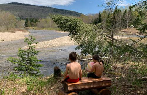 1800OR Unique 'yurt' home in Bretton Woods 1 mi to skiing firepit foosball beach Hot tub - Foto 70