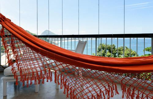 Ocean Blue Moderno Próximo à Praia do Leblon Vista Mar Espetacular Piscina Garagem Wi Fi e Sauna - Foto 2