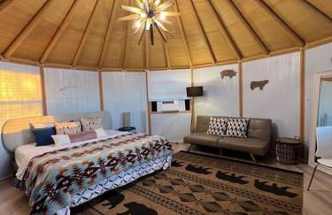 Glamping-Sky Dome Yurt-Tiny House-2 modern composting toilet - Foto 25