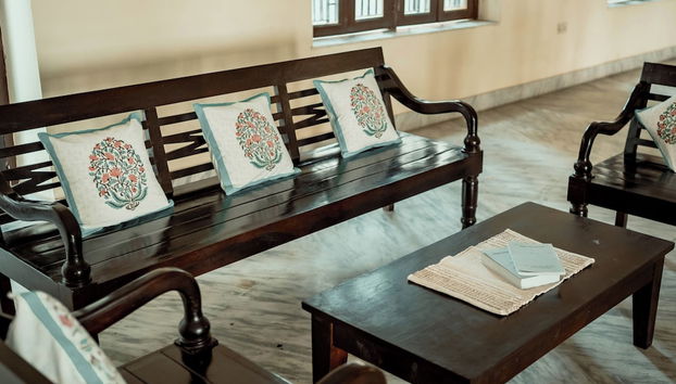 Zona de estar del vestíbulo