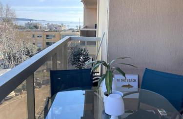 Appartement vue mer, 5min à pied de la plage, parking privé - Foto 22