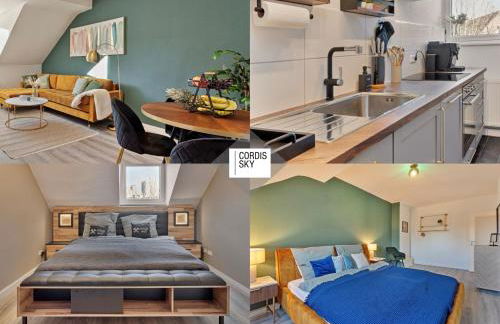 Zeche trifft Villa Apartments by Cordis Sky für bis zu 4 Personen 5 Minuten zur Messe Essen oder Hauptbahnhof - Foto 1