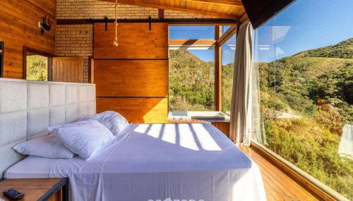 Cabana com vista deslumbrante na serra VST020 - Foto 3