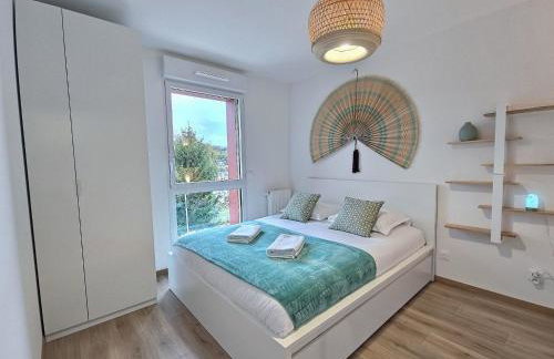 Lumineux, Neuf T2, Balcon, Vue Imprenable, Parking - Foto 4